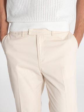 pants / Camel Elastic Chino Chino Pants