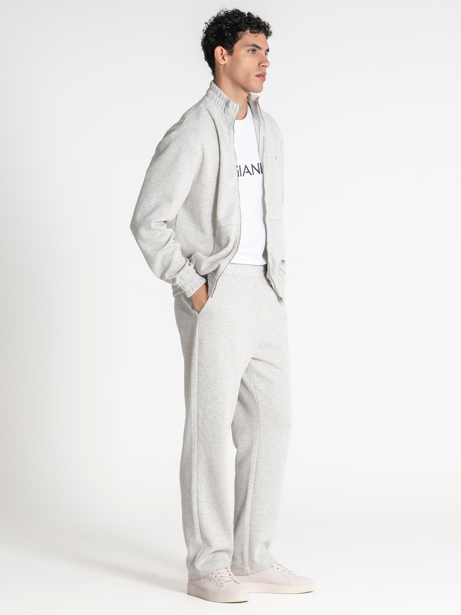 zip jackets / Grey Stone Zip Jacket
