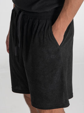 shorts / Black Crease Shorts