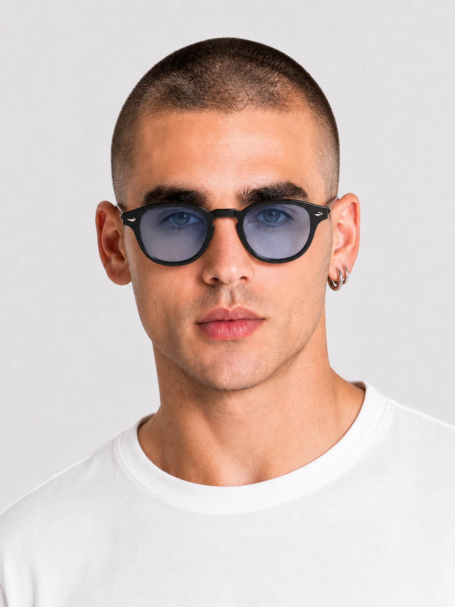 Light Blue Solan Sunglasses