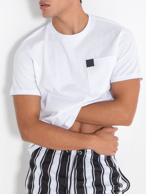 t-shirts / White Pocket Tee