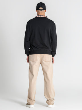 sweats / Black British Zip Sweat