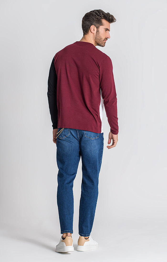 sweats / Burgundy Imperial Longlseeve Tee