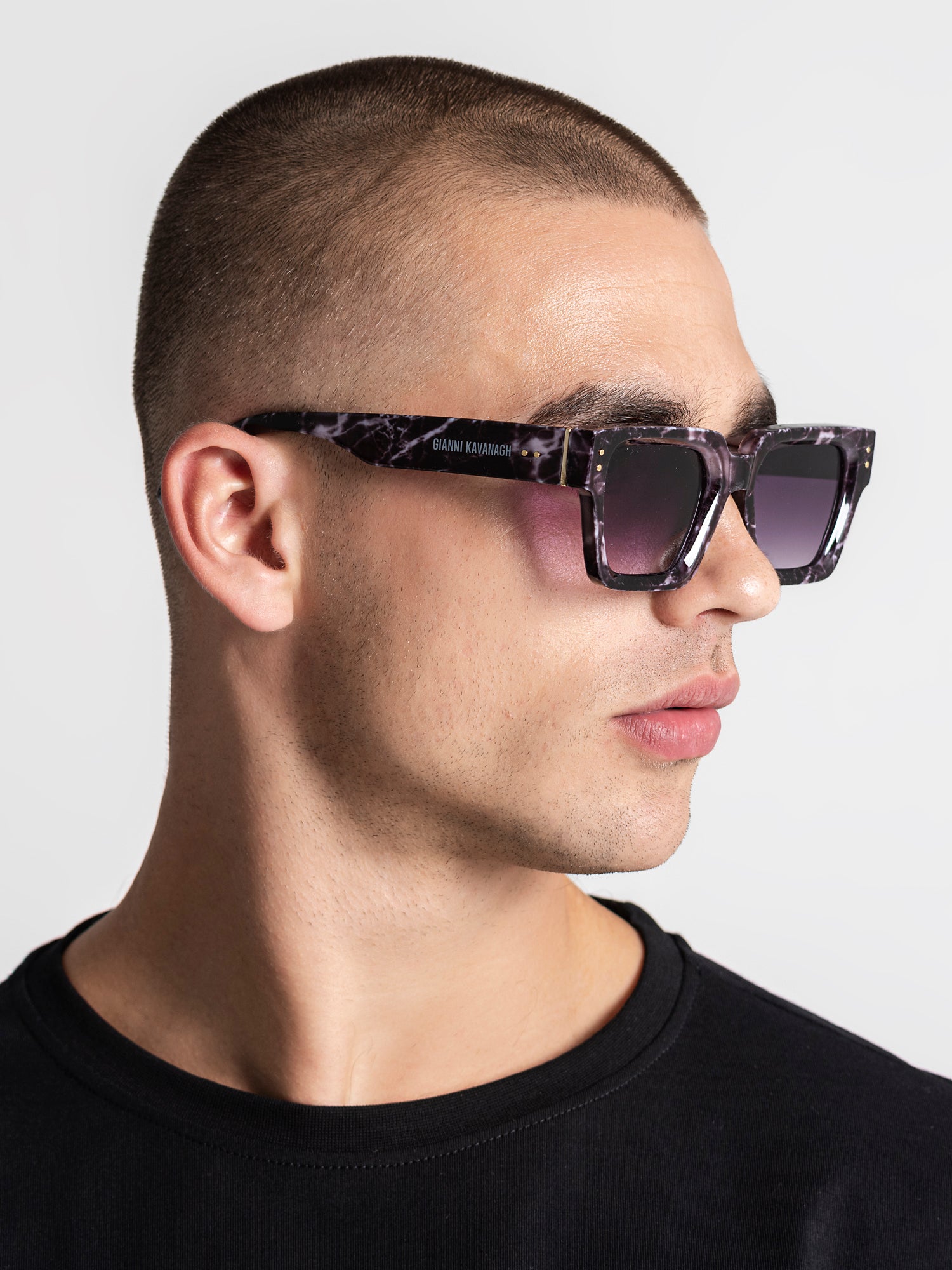 sunglasses / Black Marble Sunglasses