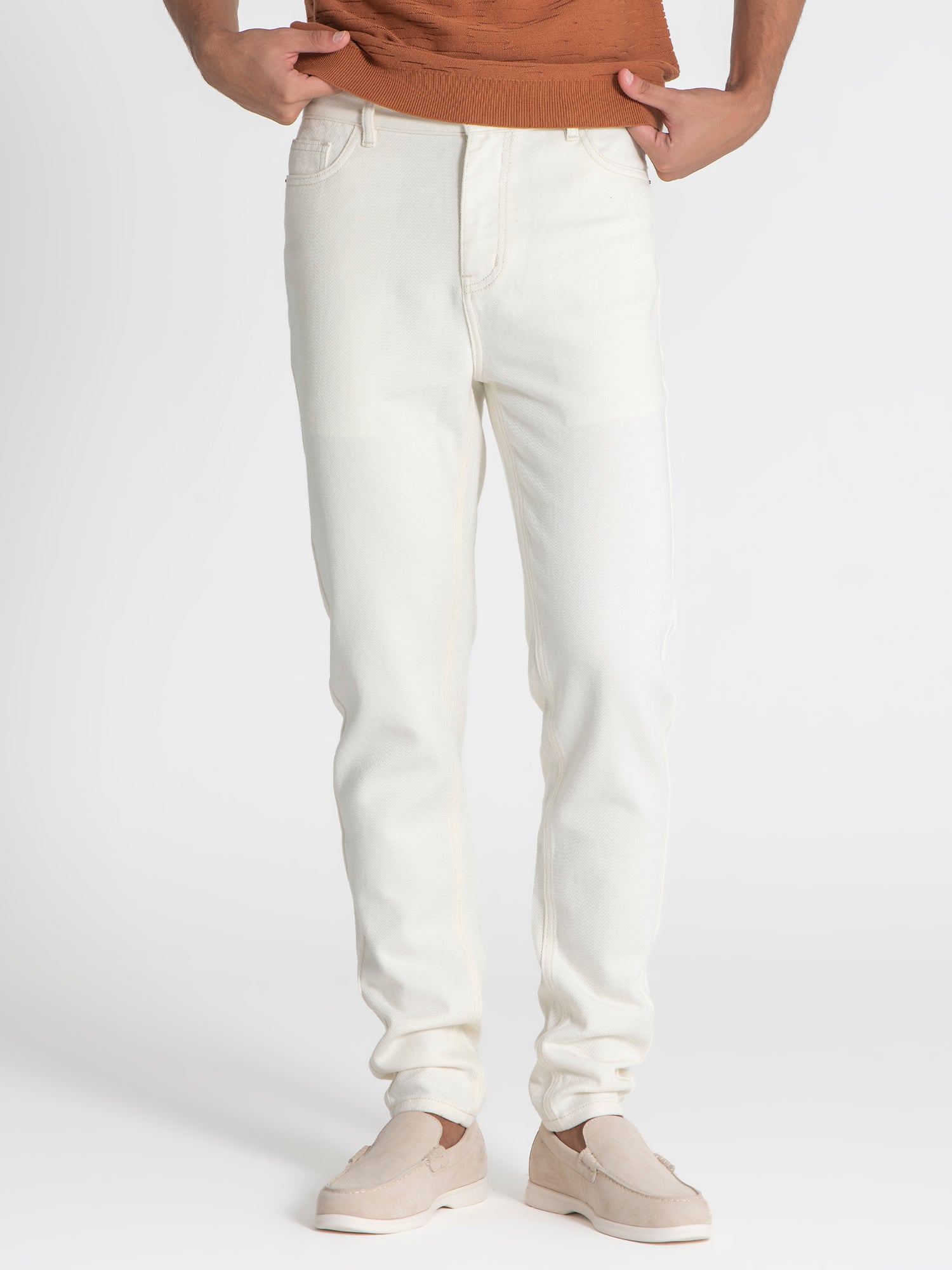 jeans / White Essential Jeans