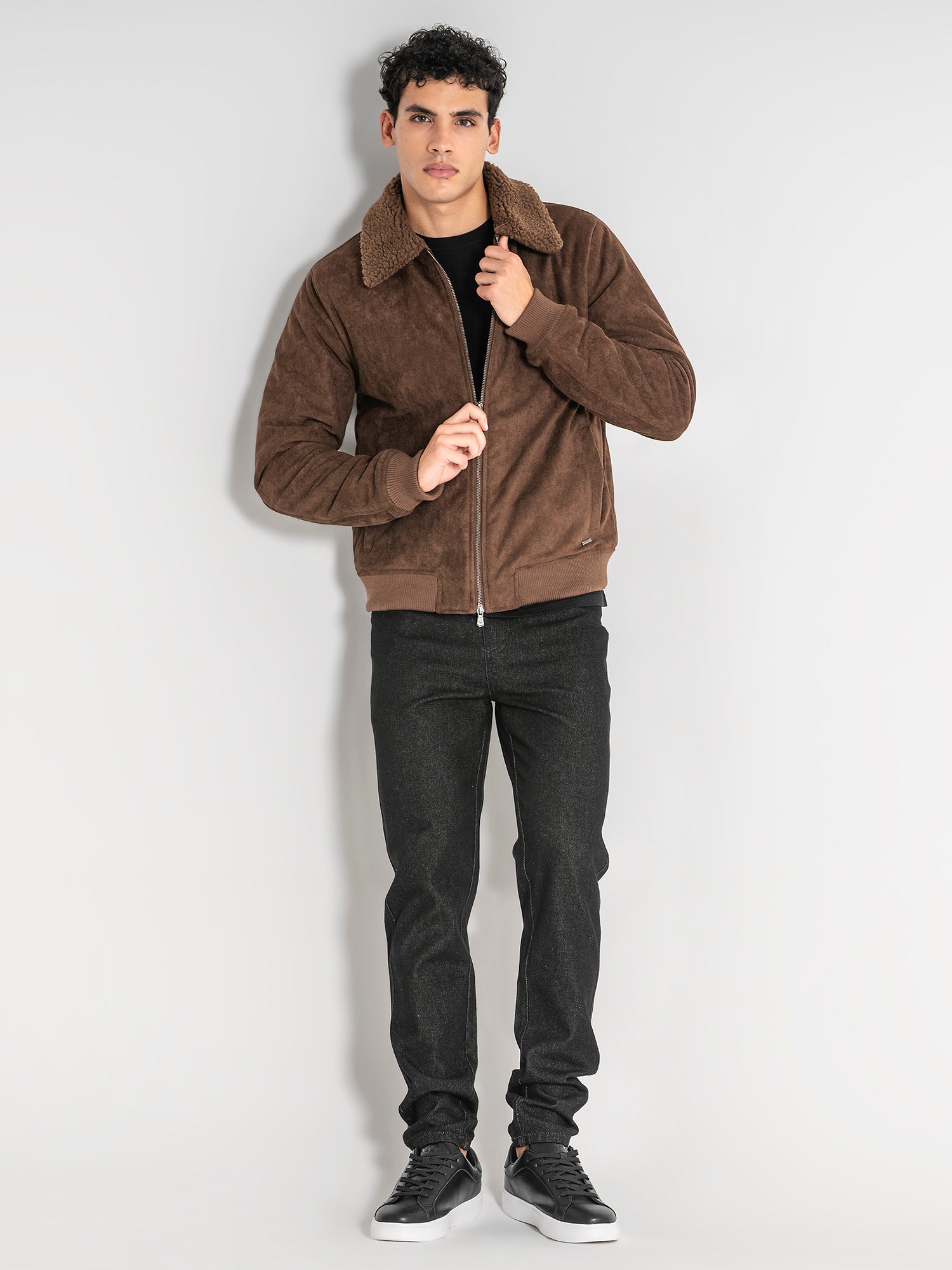 jackets / Brown Timeless Aviator Jacket