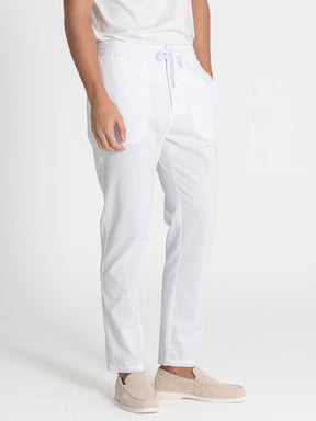 pants / White Essential Pants