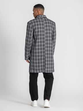 overcoats / Multicolor Oxford Coat