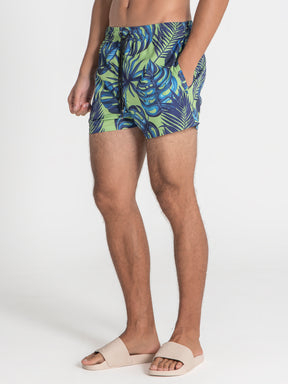 swimshorts / Green Tropic Swimshorts