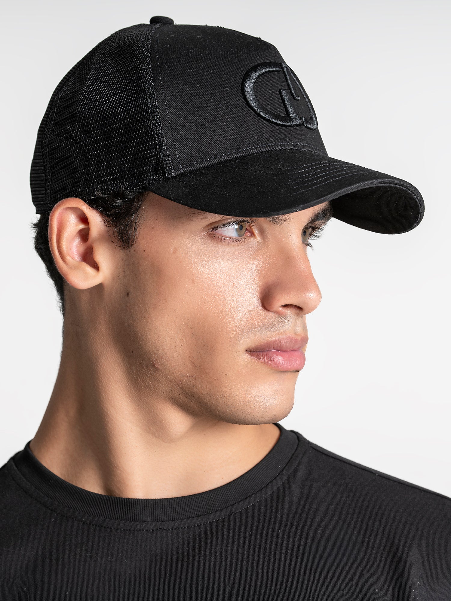 caps / Black Maxi GG Mesh Cap