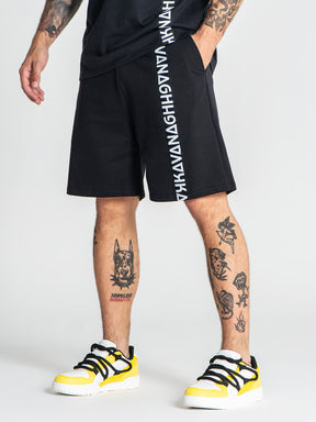 shorts / Black Futura Tape Shorts