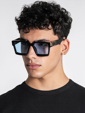 sunglasses / Black Sky Square Sunglasses