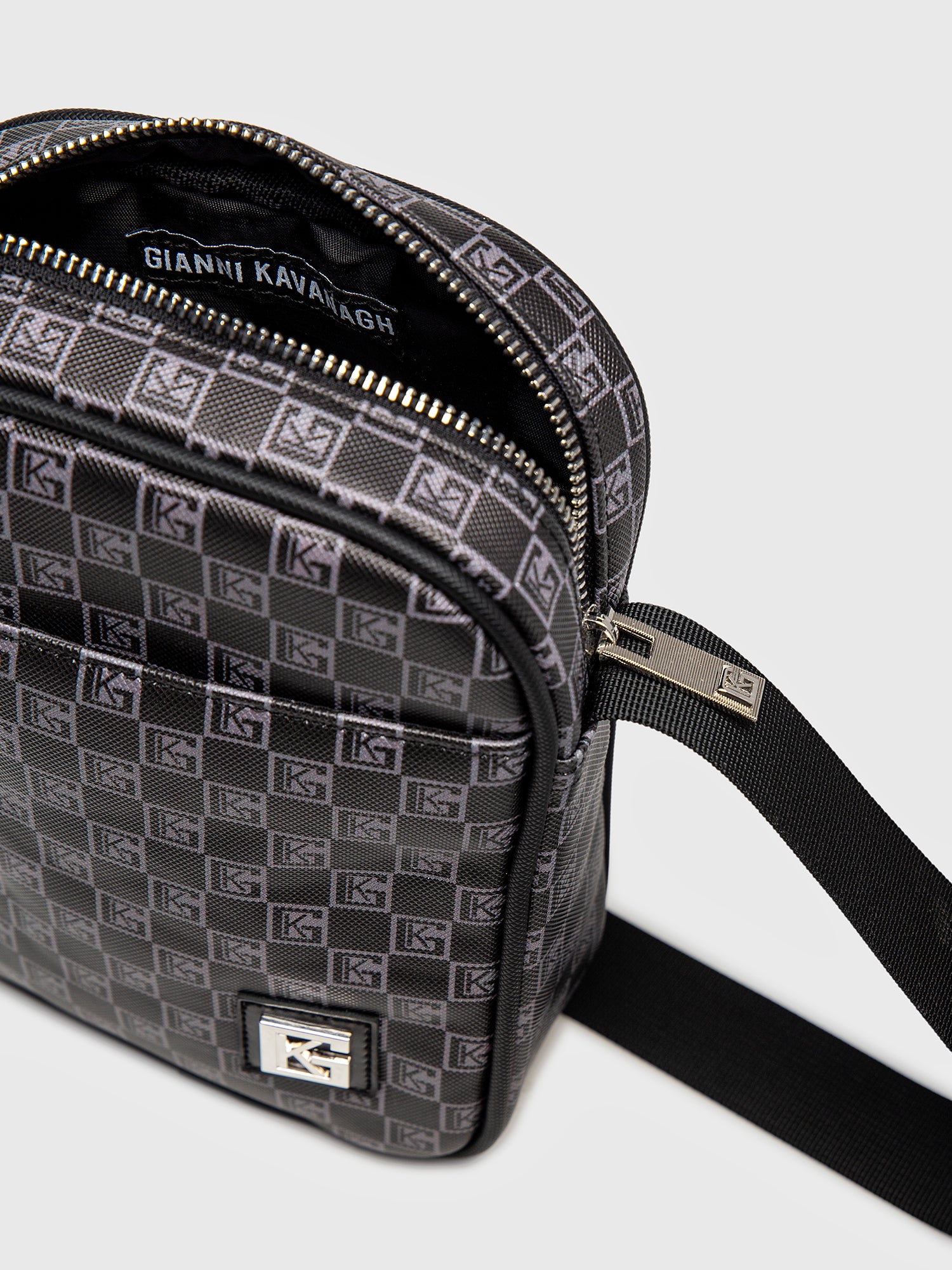 bags / Grey iD Clone Vertical Shoulder Bag