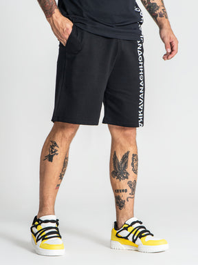 shorts / Black Futura Tape Shorts