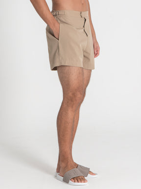 swimshorts / Taupe Lock Swimshorts