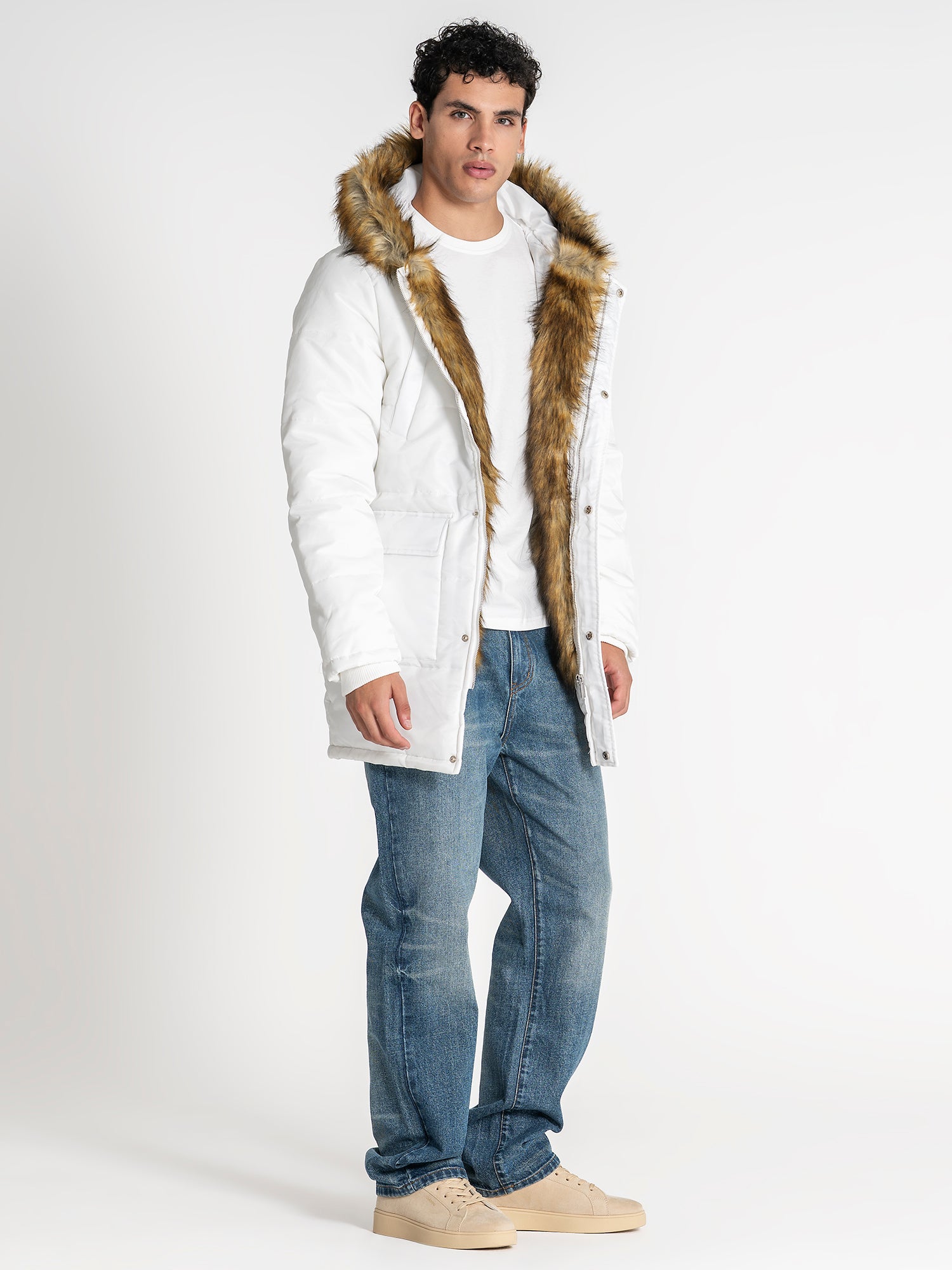 overcoats / White Delight Coat