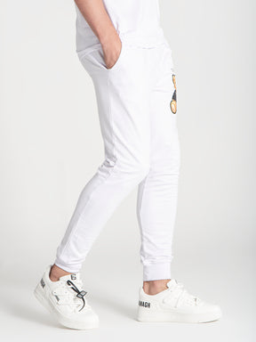 joggers / White GK Teddy Bear Joggers