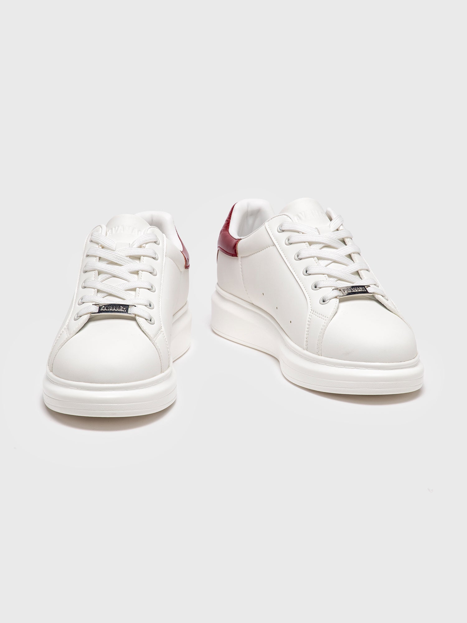 sneakers / Red Statement Sneakers