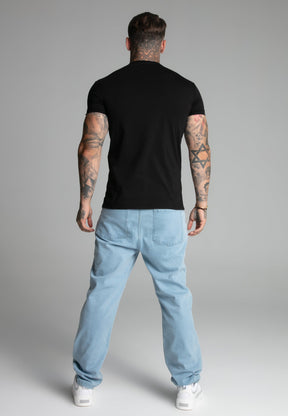 t-shirts / Black Muscle Fit T-Shirt