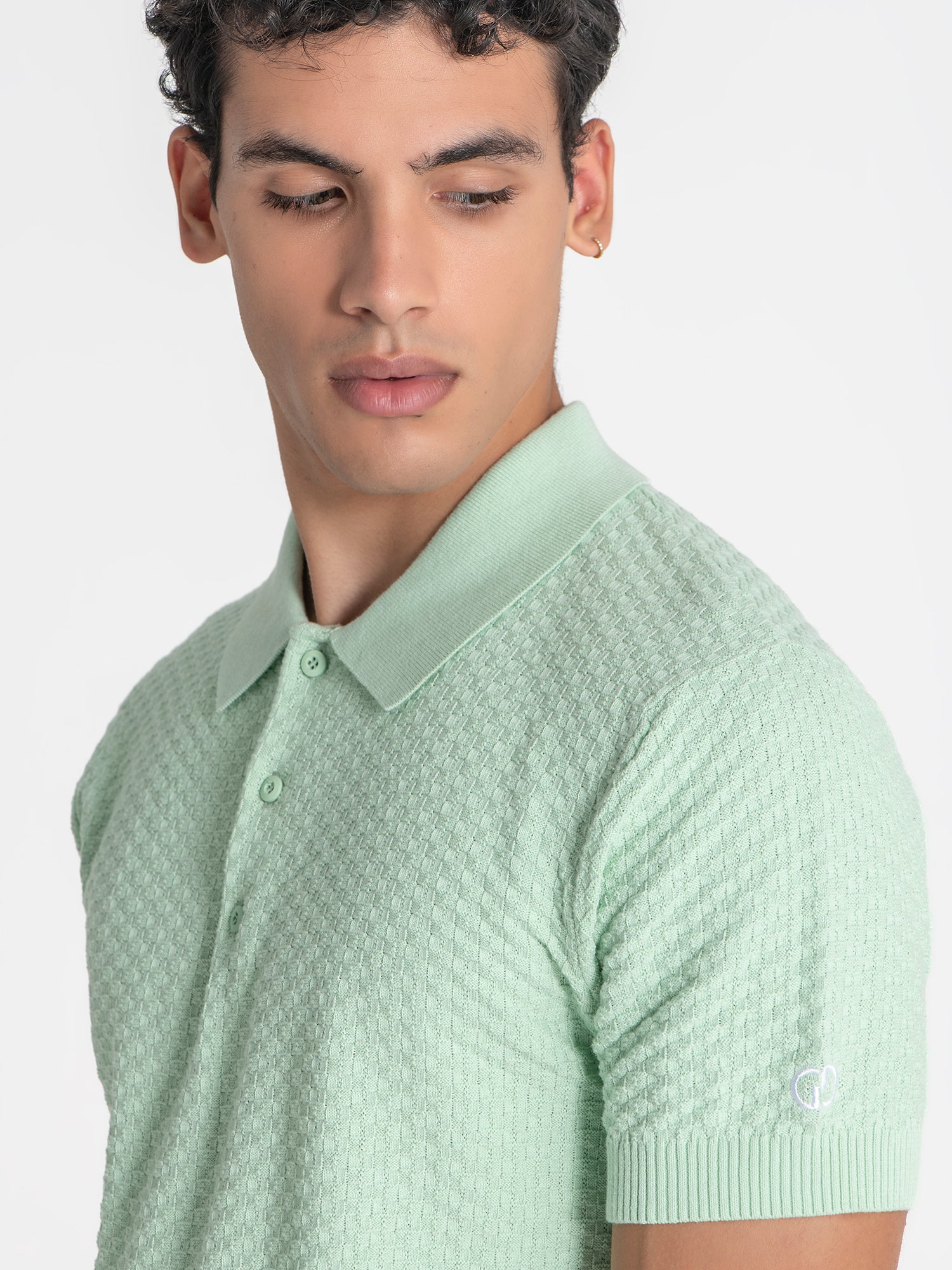 polos / Mint Pop Knit Polo