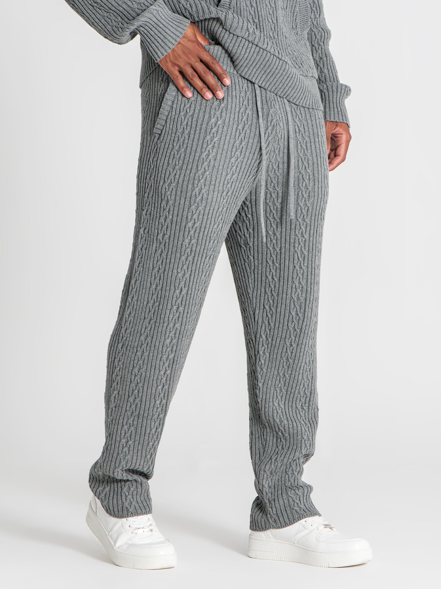 joggers / Grey Core Knit Joggers