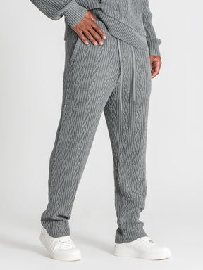 joggers / Grey Core Knit Joggers