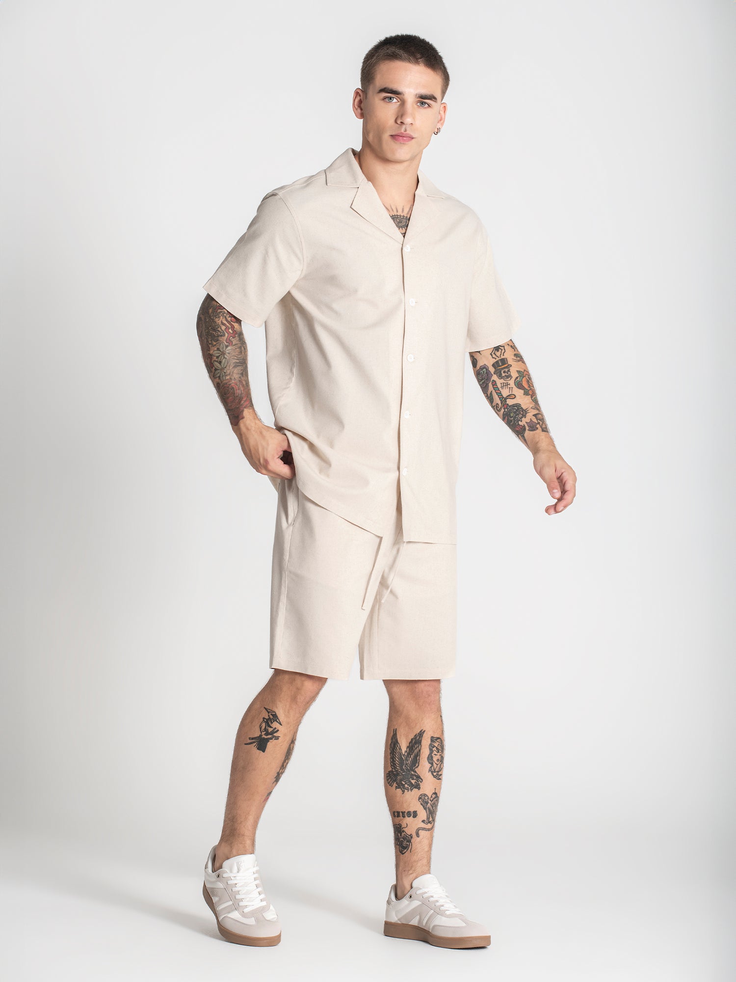 shirts / Beige Natura Shirt