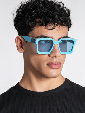 sunglasses / Blue Square Sunglasses
