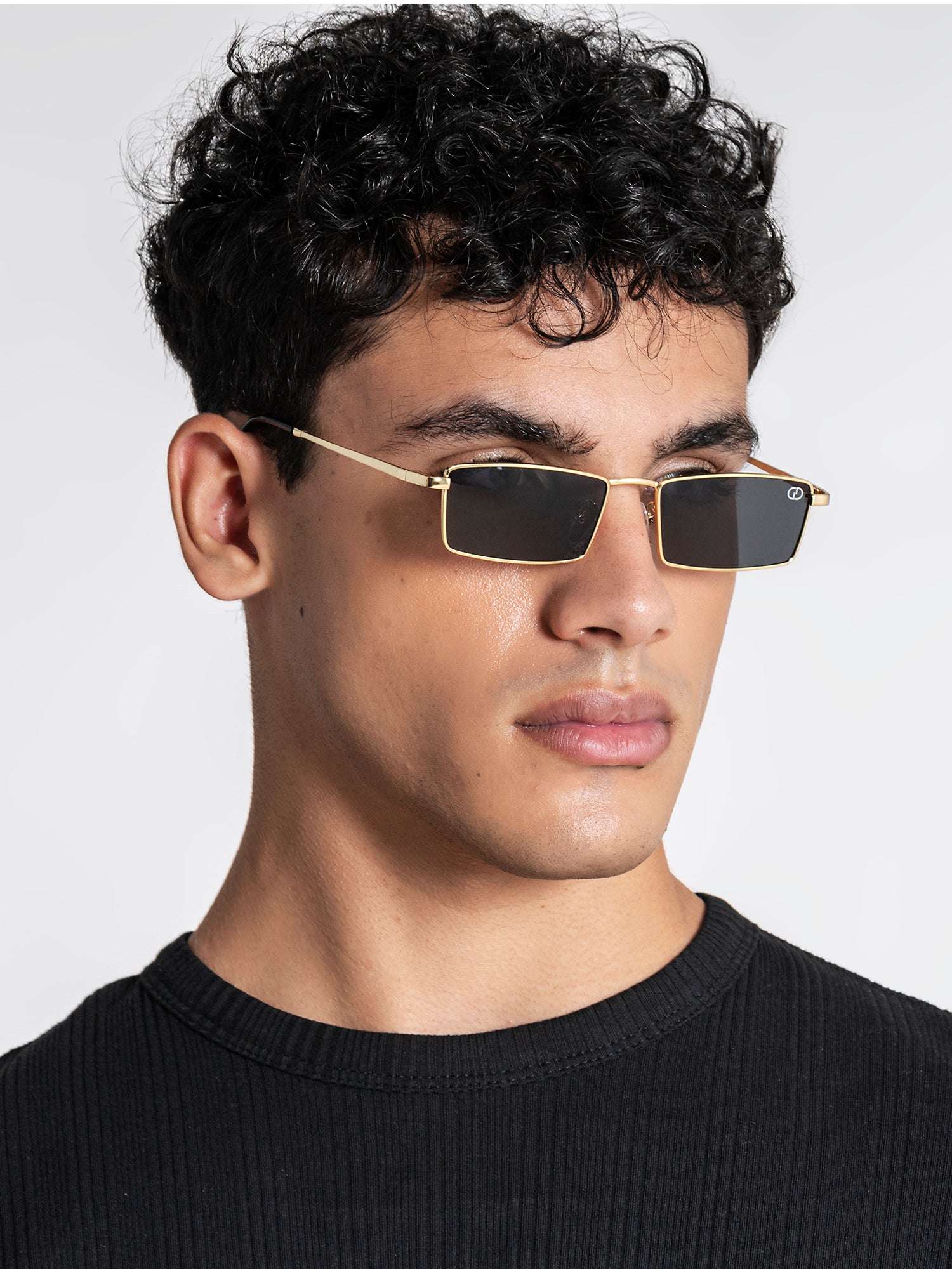 sunglasses / Black Rectangle Sunglasses