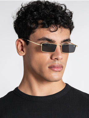 sunglasses / Black Rectangle Sunglasses