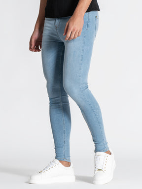 jeans / Light Blue Core Ripped Jeans