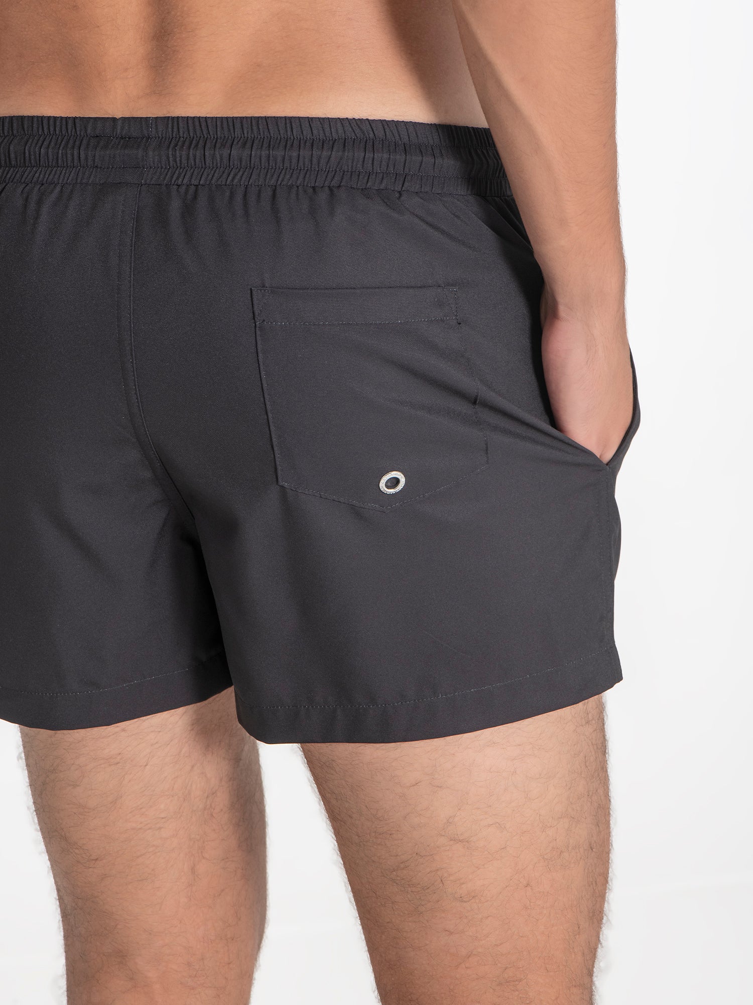 swimshorts / Black Wide Swimshorts