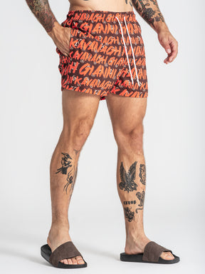 swimshorts / Orange Rebel Swimshorts