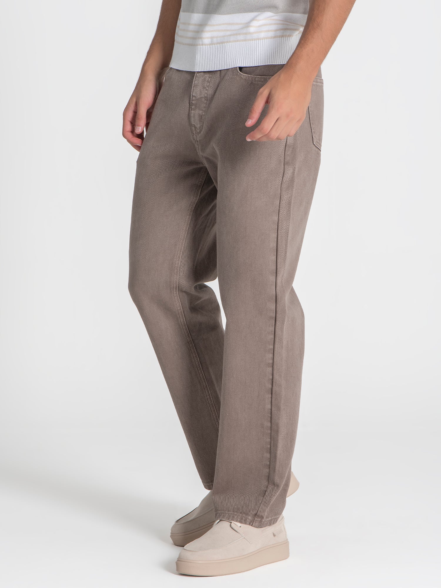 jeans / Camel Wash Jeans