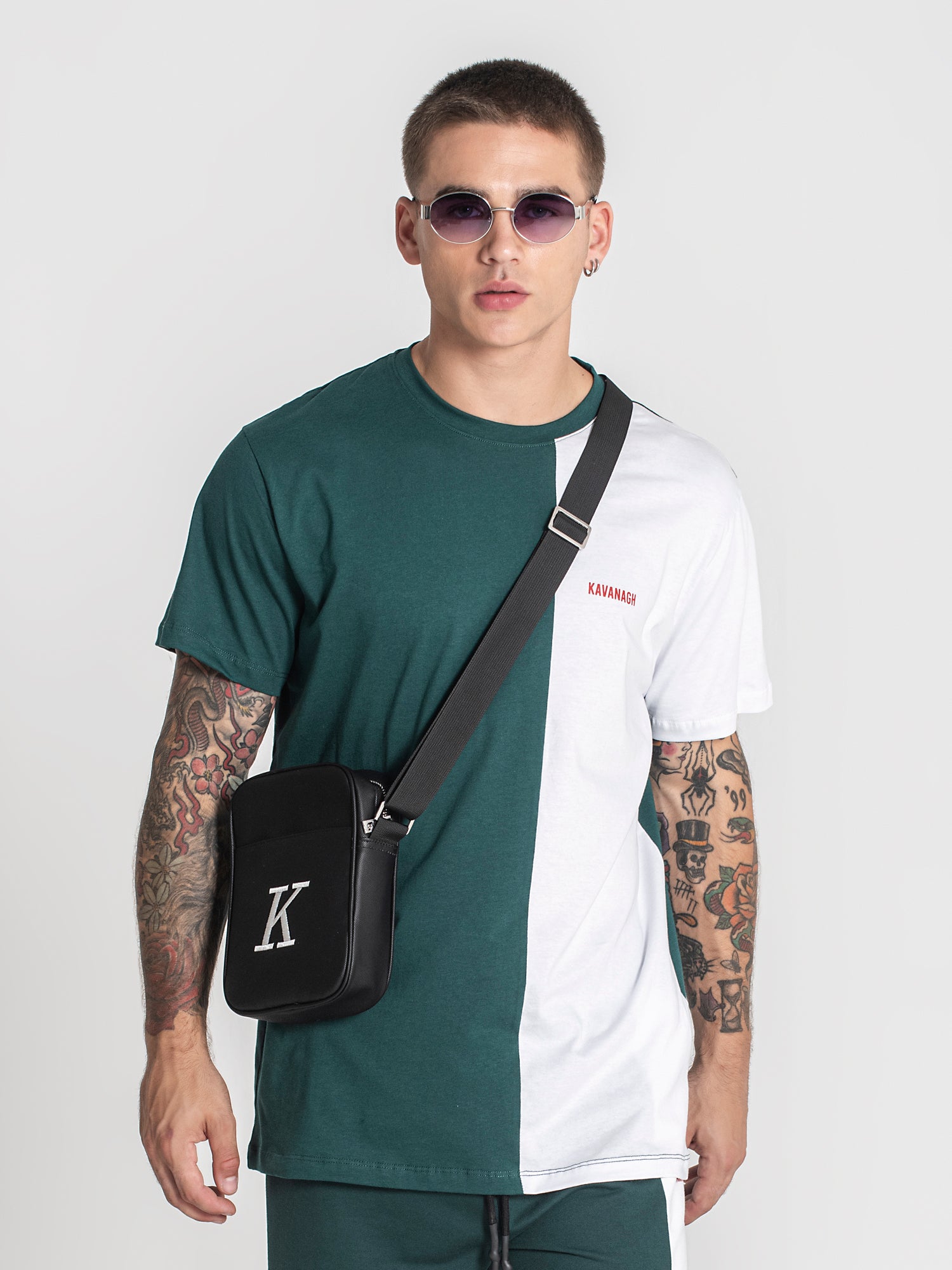 t-shirts / Green Block Tee