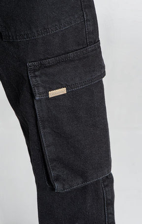 jeans / Black Hybrid Cargo Jeans