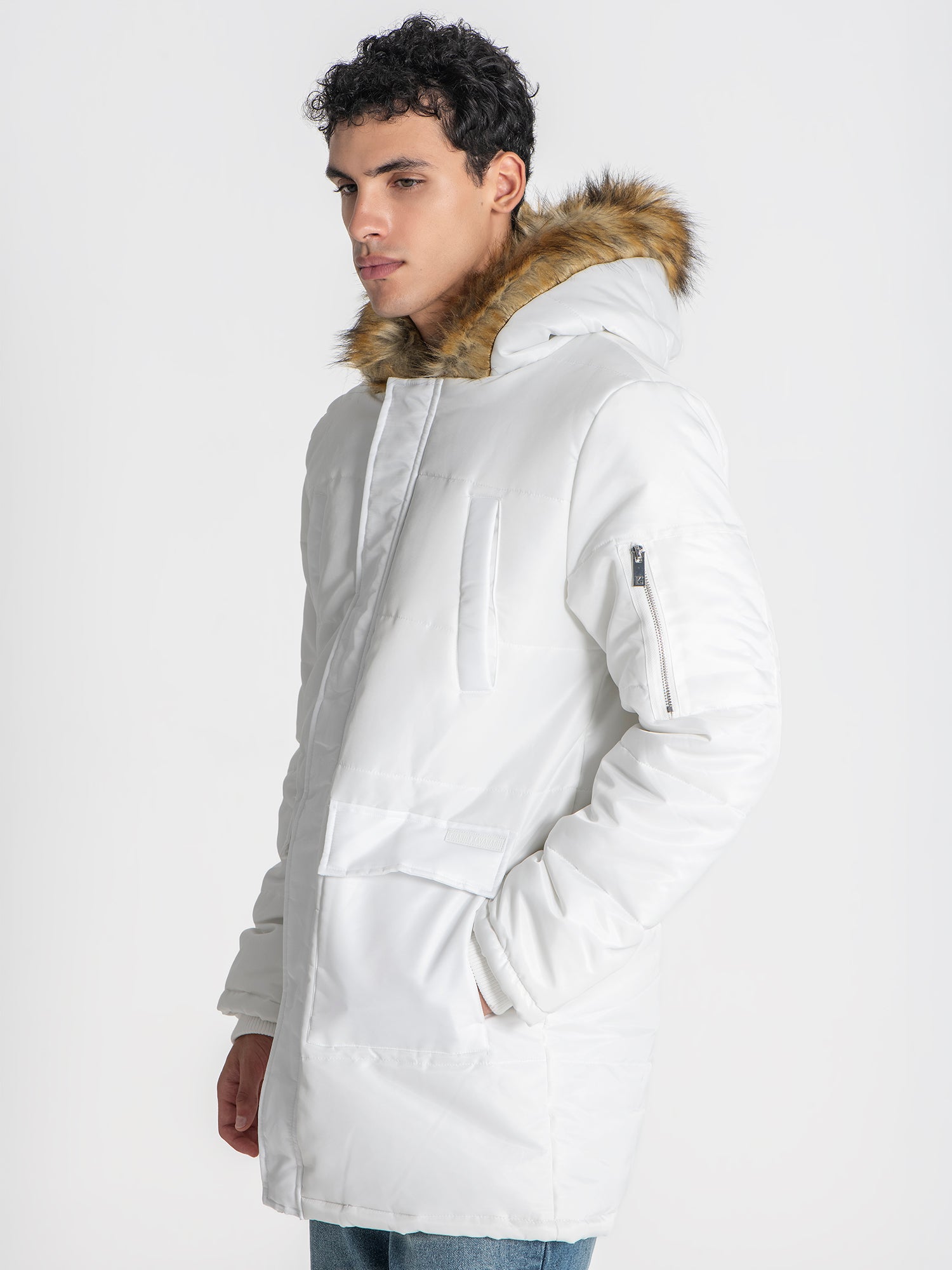 overcoats / White Delight Coat