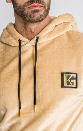 Beige iD Sherpa Hoodie