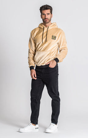 Beige iD Sherpa Hoodie