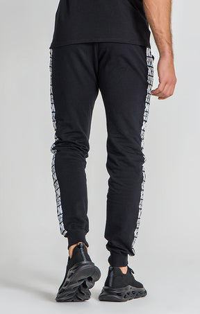 Black Culture Tape Joggers