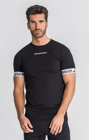 Black Drift Elastic Tee