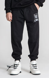 Black Mad Bear Joggers