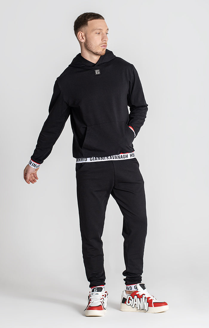 Black Track Hoodie