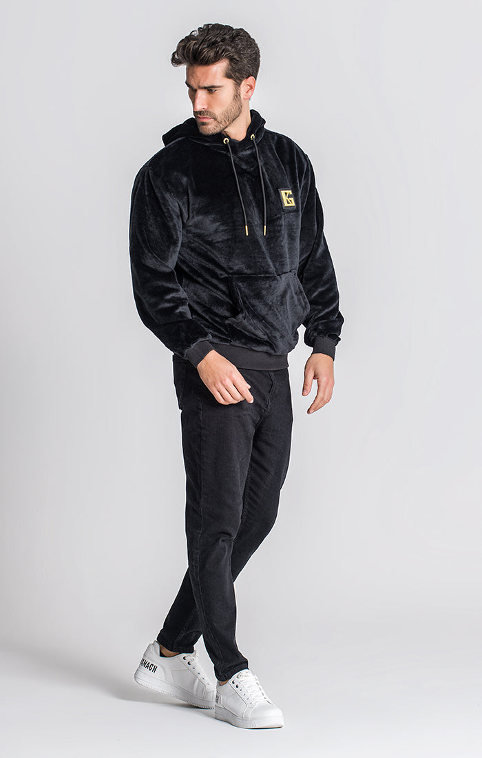 Black iD Sherpa Hoodie