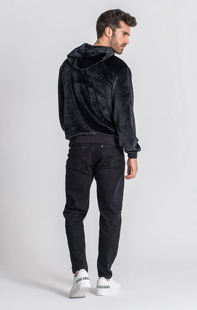 Black iD Sherpa Hoodie