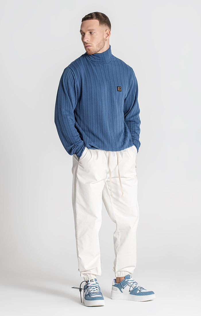 Blue Cosy Turtleneck