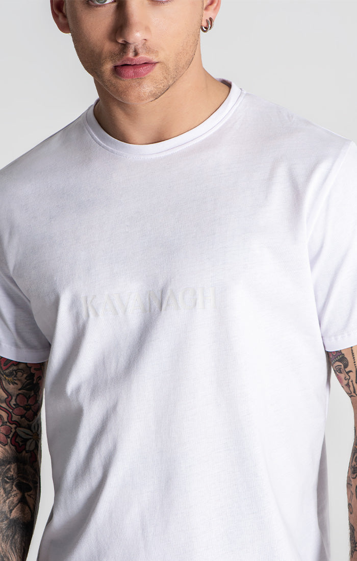 White Cloudy Tee