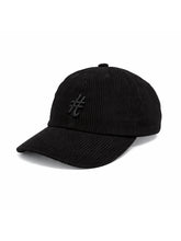 Boné Dad Hat Efeito Camurça Brasão Preto