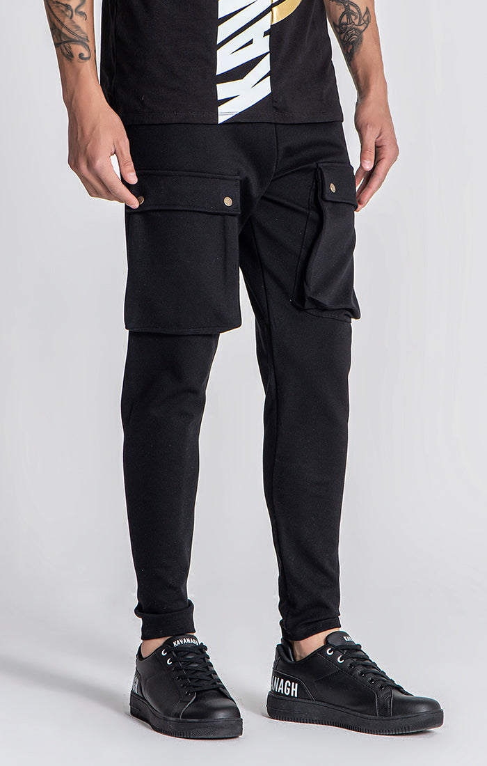 Black Vice Cargo Pants