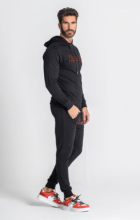 Black Lavish Outline Hoodie